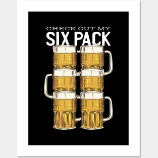 MY SIX PACK BEER Posters and Art